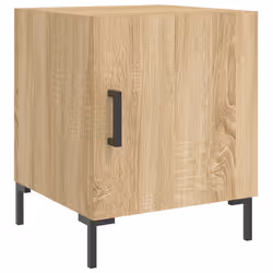 VidaXL 827571 Table de nuit et table de chevet Chêne
