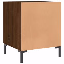 VidaXL 827579 Table de nuit et table de chevet Chêne - Vue supplémentaire 6