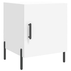 VidaXL 827580 Table de nuit et table de chevet Blanc