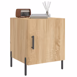 VidaXL 827587 Table de nuit et table de chevet Chêne - Vue supplémentaire 4