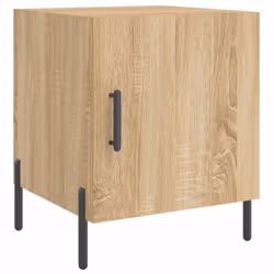 VidaXL 827587 Table de nuit et table de chevet Chêne - Vue supplémentaire 5
