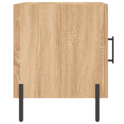 VidaXL 827587 Table de nuit et table de chevet Chêne - Vue supplémentaire 7