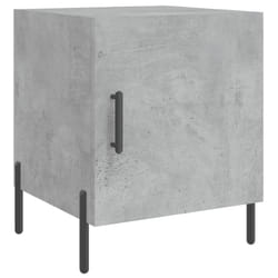 VidaXL 827588 Table de nuit et table de chevet Couleur du béton