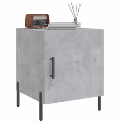 VidaXL 827588 Table de nuit et table de chevet Couleur du béton - Vue supplémentaire 4