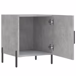 VidaXL 827588 Table de nuit et table de chevet Couleur du béton - Vue supplémentaire 5