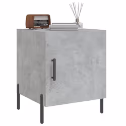VidaXL 827589 Table de nuit et table de chevet Couleur du béton - Vue supplémentaire 4