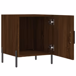 VidaXL 827594 Table de nuit et table de chevet Chêne - Vue supplémentaire 5