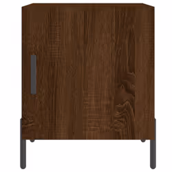 VidaXL 827594 Table de nuit et table de chevet Chêne - Vue supplémentaire 6