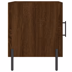 VidaXL 827594 Table de nuit et table de chevet Chêne - Vue supplémentaire 7