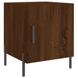 VidaXL 827595, Chêne, Fer, Bois, 400 mm, 400 mm, 500 mm, 2 pièce(s)
