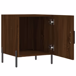 VidaXL 827595 Table de nuit et table de chevet Chêne - Vue supplémentaire 5