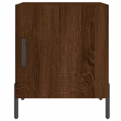 VidaXL 827595 Table de nuit et table de chevet Chêne - Vue supplémentaire 6