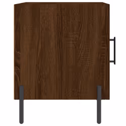 VidaXL 827595 Table de nuit et table de chevet Chêne - Vue supplémentaire 7