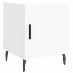 VidaXL 827596, Blanc, Aluminium, Fer, Bois, 400 mm, 400 mm, 500 mm, 1 pièce(s)