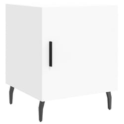 VidaXL 827596 Table de nuit et table de chevet Blanc