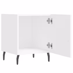 VidaXL 827597 Table de nuit et table de chevet Blanc - Vue supplémentaire 6
