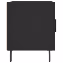 VidaXL 827598 Table de nuit et table de chevet Noir - Vue supplémentaire 7