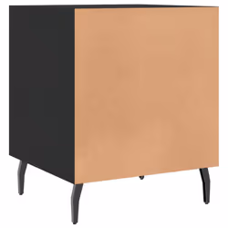 VidaXL 827598 Table de nuit et table de chevet Noir - Vue supplémentaire 8