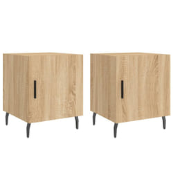 VidaXL 827603 Table de nuit et table de chevet Chêne