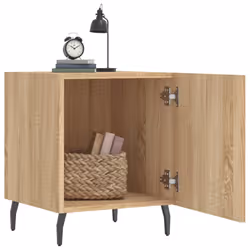 VidaXL 827603 Table de nuit et table de chevet Chêne