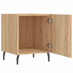 VidaXL 827603 Table de nuit et table de chevet Chêne - Vue supplémentaire 5