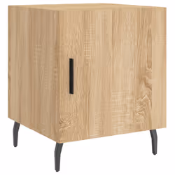 VidaXL 827603 Table de nuit et table de chevet Chêne - Vue supplémentaire 6