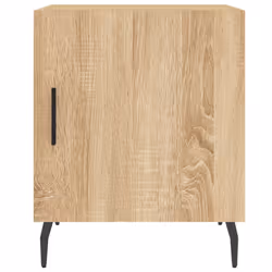 VidaXL 827603 Table de nuit et table de chevet Chêne - Vue supplémentaire 7