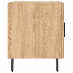 VidaXL 827603 Table de nuit et table de chevet Chêne - Vue supplémentaire 8