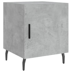 VidaXL 827604 Table de nuit et table de chevet Couleur du béton