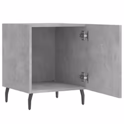 VidaXL 827605 Table de nuit et table de chevet Couleur du béton - Vue supplémentaire 5