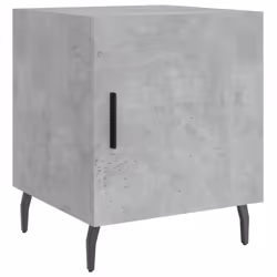 VidaXL 827605 Table de nuit et table de chevet Couleur du béton - Vue supplémentaire 6