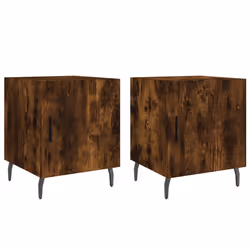 VidaXL 827607, Chêne, Aluminium, Fer, Bois, 400 mm, 400 mm, 500 mm, 2 pièce(s)