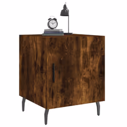 VidaXL 827607 Table de nuit et table de chevet Chêne - Vue supplémentaire 4