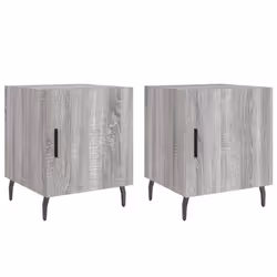 VidaXL 827609, Chêne, Aluminium, Fer, Bois, 400 mm, 400 mm, 500 mm, 2 pièce(s)