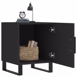 VidaXL 827615 Table de nuit et table de chevet Noir