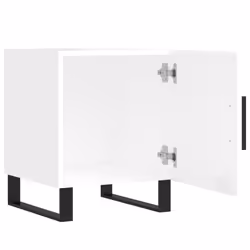 VidaXL 827616 Table de nuit et table de chevet Blanc - Vue supplémentaire 4