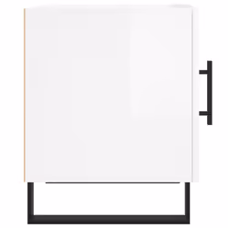 VidaXL 827616 Table de nuit et table de chevet Blanc - Vue supplémentaire 5