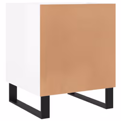 VidaXL 827616 Table de nuit et table de chevet Blanc - Vue supplémentaire 6