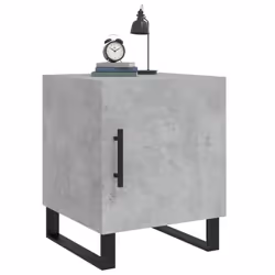 VidaXL 827621 Table de nuit et table de chevet Couleur du béton - Vue supplémentaire 4