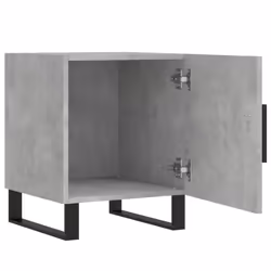 VidaXL 827621 Table de nuit et table de chevet Couleur du béton - Vue supplémentaire 5