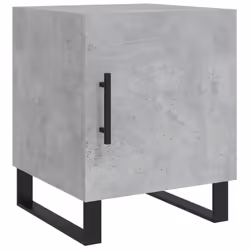 VidaXL 827621 Table de nuit et table de chevet Couleur du béton - Vue supplémentaire 6