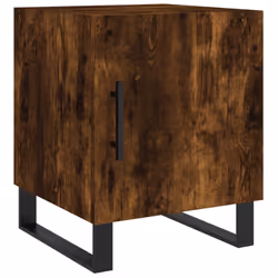 VidaXL 827623 Table de nuit et table de chevet Chêne - Vue supplémentaire 6