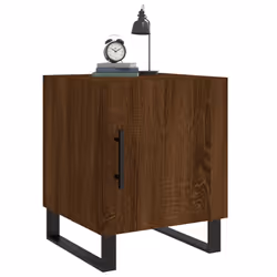 VidaXL 827627 Table de nuit et table de chevet Chêne - Vue supplémentaire 4
