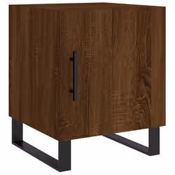 VidaXL 827627 Table de nuit et table de chevet Chêne - Vue supplémentaire 6