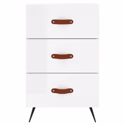 VidaXL 827630 Table de nuit et table de chevet Blanc - Vue supplémentaire 7