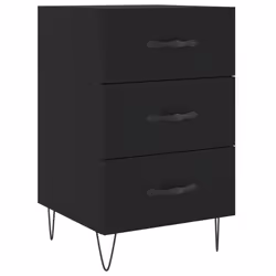 VidaXL 827653, Noir, Fer, Bois, 400 mm, 400 mm, 660 mm, 1 pièce(s)