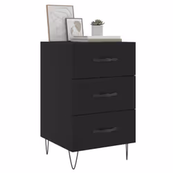 VidaXL 827653 Table de nuit et table de chevet Noir