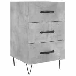 VidaXL 827656, Couleur du béton, Fer, Bois, 400 mm, 400 mm, 660 mm, 1 pièce(s)