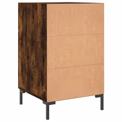 VidaXL 827665 Table de nuit et table de chevet Chêne - Vue supplémentaire 8