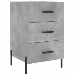 VidaXL 827672, Couleur du béton, Fer, Bois, 400 mm, 400 mm, 660 mm, 1 pièce(s)